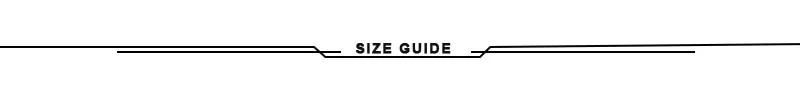 Size Guide