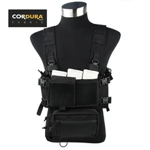 TMC Cordura SS Micro Combat ультра компактный низкий профиль тактический бой нагрудная установка комбо(SKU051148