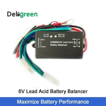 

6V Lead Acid Battery Equalizer QNBBM Balancer BMS With Led Flooded AGM GELL Battery Anti-vulcanization,Anti-corossion 1pcs