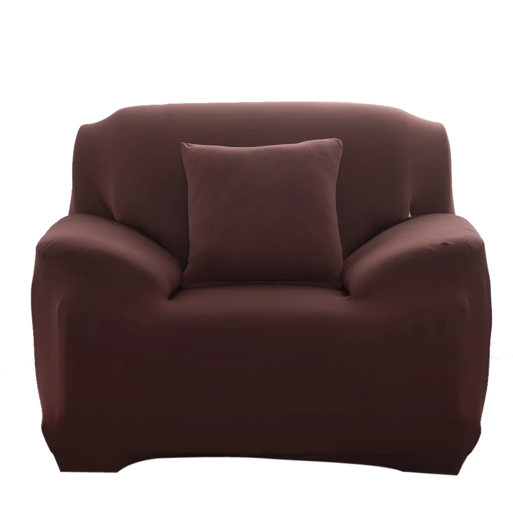 Чистый чехол для дивана эластичный моющиеся диван Чехол для защиты от пыли чехлов стрейчевый спандекс диван для влюбленных чехол протектор мебели Cover28 - Цвет: Темный хаки