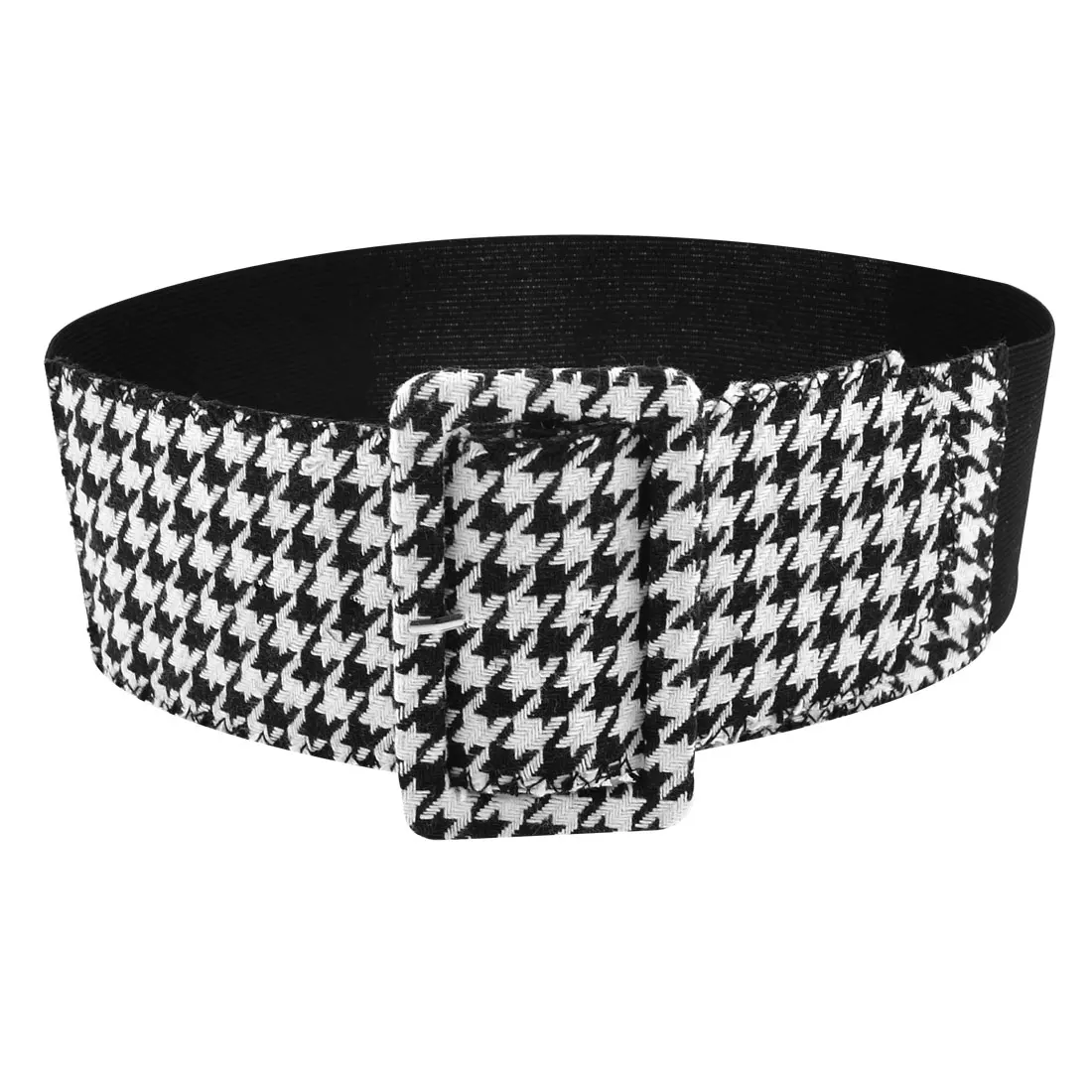 Black /& White Houndstooth Wide Headband NWT