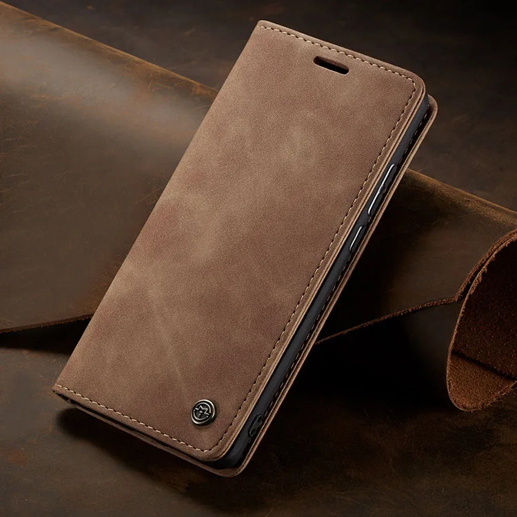 For Xiaomi Mi 9 9T Pro Mi9 Case Flip Leather Wallet Card Holder Magnetic Phone Case Xaomi Mi 9T Redmi K20 Pro Cover Case Housing - Цвет: Brown