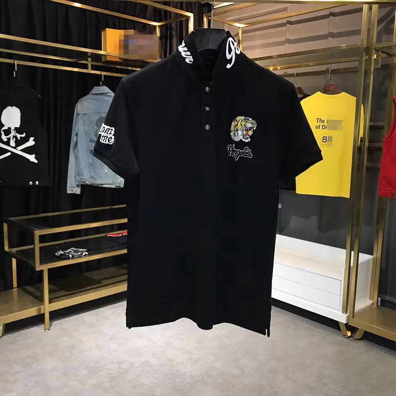 

BH04999 Fashion Men's Tops & Tees 2019 Runway Luxury Brand European Design Short Print party style T-Shirts Men's Clothing