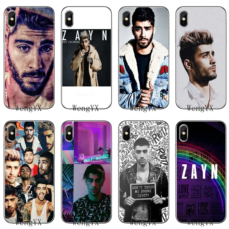 

slim TPU Soft Accessories phone cover case For Samsung Galaxy J3 J5 J7 A3 A5 A7 2015 2016 2017 2018 1D ONE DIRECTION Zayn Malik