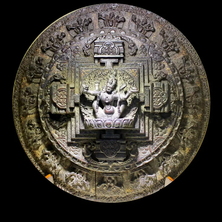 

Empty line mother altar, lobular rosewood Ming Dynasty Original Collection Dakaimen Yuhua Collection-level handed down works