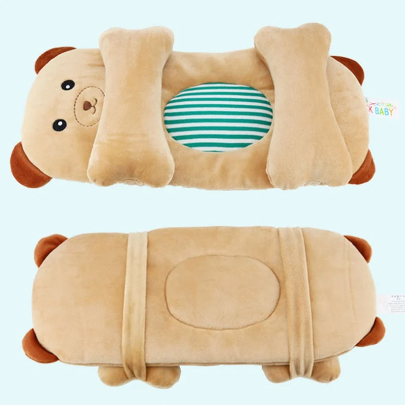 Новорожденный ребенок Медведь Свинья Форма плюшевая подушка поддержка сна предотвращает плоский подголовник новорожденный Милый Мягкий