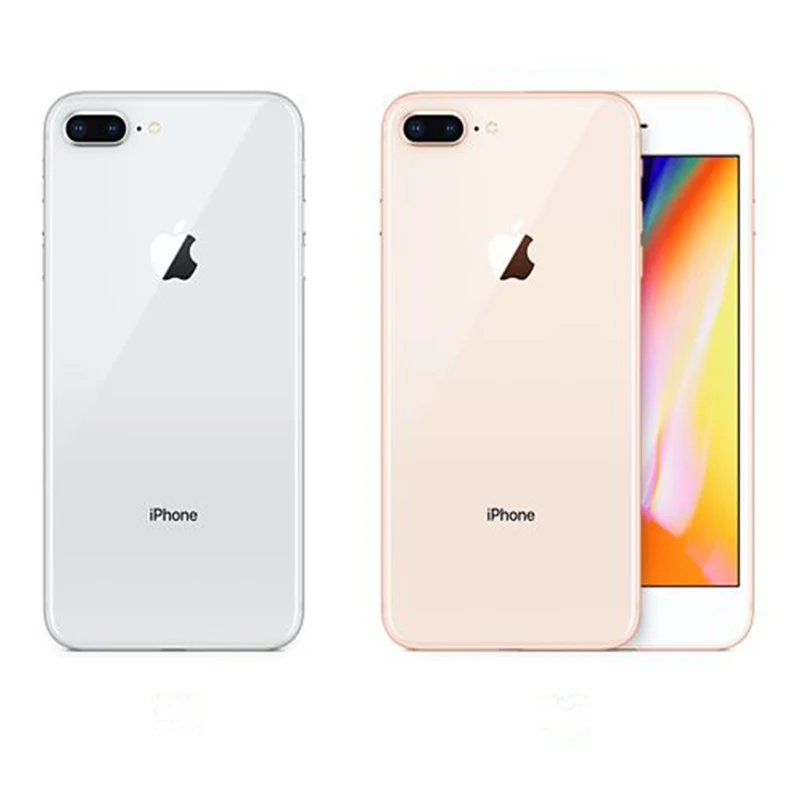 Unlocked Apple Iphone 8 plus mobile phone 64G/256G ROM 12.0 MP Fingerprint iOS 11 4G LTE smartphone 1080P  4.7 inch screen