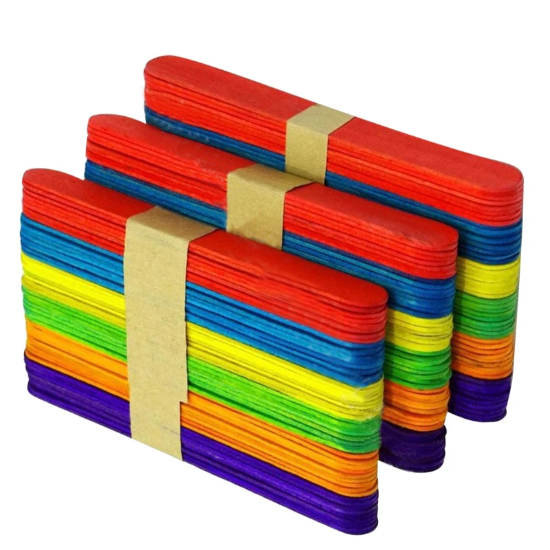 100pcs/lot Disposable Wax Waxing Wooden Body Hair Removal Stick