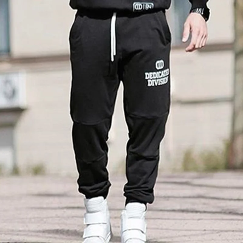 

Sports Running Men's Trousers Muscle Fitness Cotton Sweat-absorbent Outdoor Jogging Pants Men Sportswear
