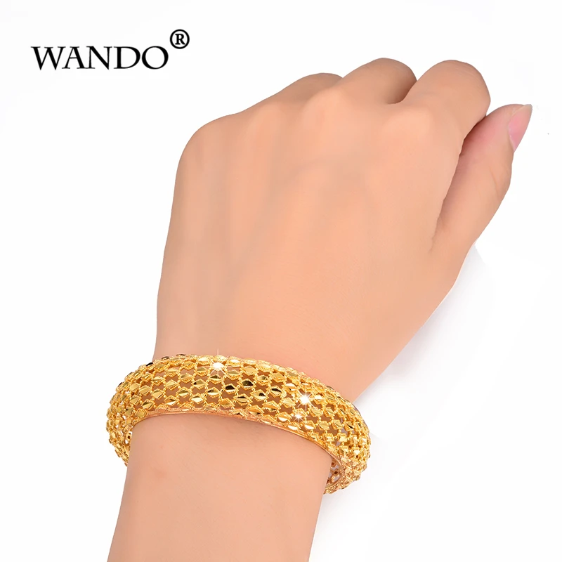 WANDO-4PCS-Lot-Ethiopian-Bride-Bangle-for-Women-Gold-Color-Wholesale-Dubai-Bracelet-African-Arab-Jewelry (1)