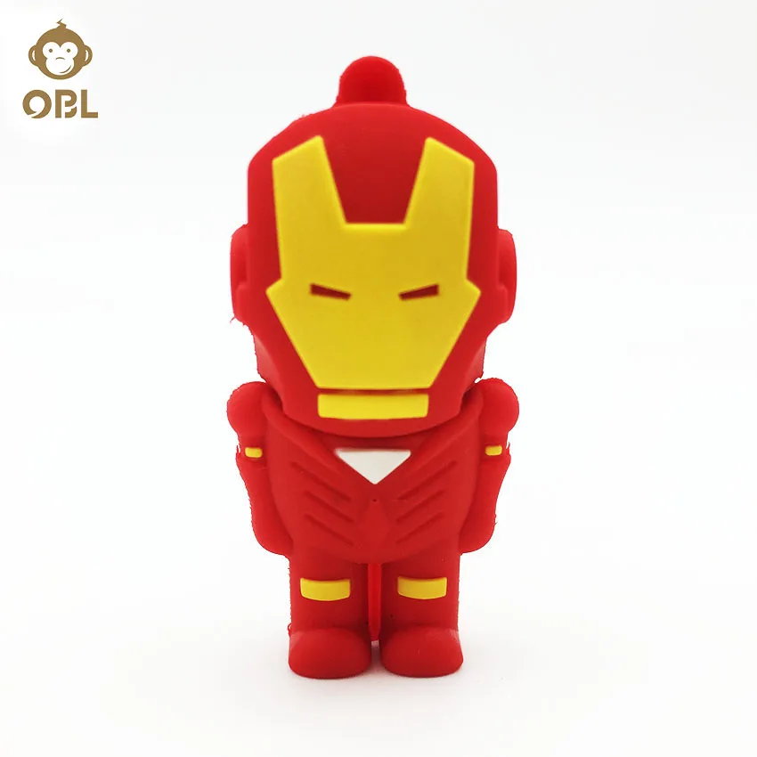 

Cartoon Hero USB Flash Drive IRON Man Pen Drive 128GB 64GB 32GB 16GB 8GB 4GB Pendrive Toy USB Stick Personalized for PC Mini USB