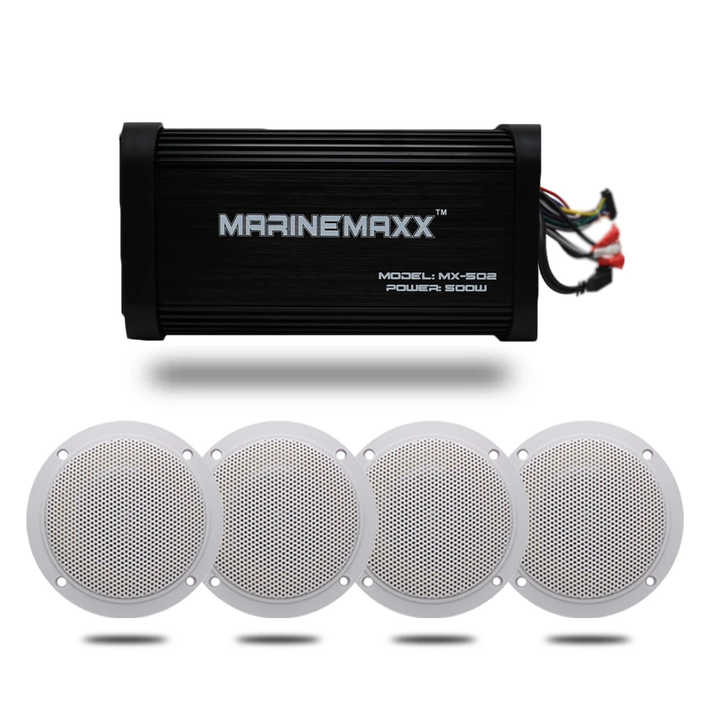 marine bluetooth amplifier and speakers