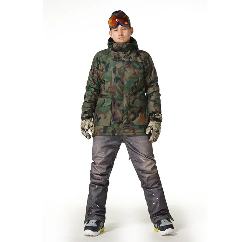 الطابقين بدلة تزلج ، الكورية الجليد ، للماء ، تنفس ، الملابس الثقيلة ، التمويه ، 1504-002 الطابقين بدلة تزلج ، الكورية الجليد ، للماء ، تنفس ، الملابس الثقيلة ، التمويه ، 1504-002