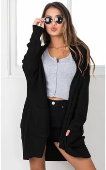

Cardigan Feminino Blusas De Inverno Feminina Poncho Long Computer Knitted Thin Real 2019 New Style Women Casual Knit Cardigan