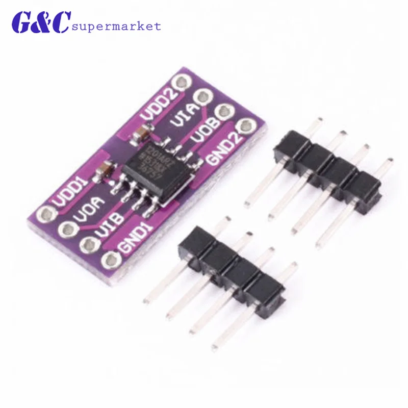

netic Isolator Board Module Replace Optocouplers CJMCU-1201 ADUM1201 Isolator ADUM1201ARZ SOIC 8 Isolator SPI Interface