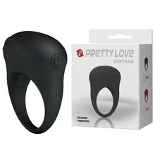 Prettylove силикона Водонепроницаемый мощный вибрации петух кольца для мужчин, эротические сексуальные игрушки взрослые продукты секса для пары