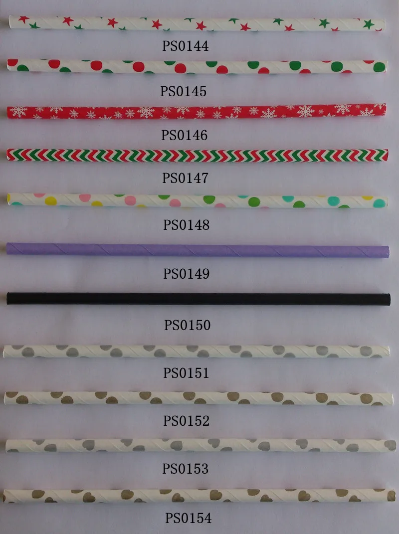paper straw color 7