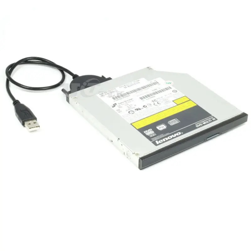 USB To SATA Optical Drive Cable (7+6) 13Pin External Laptop DVD CDROM