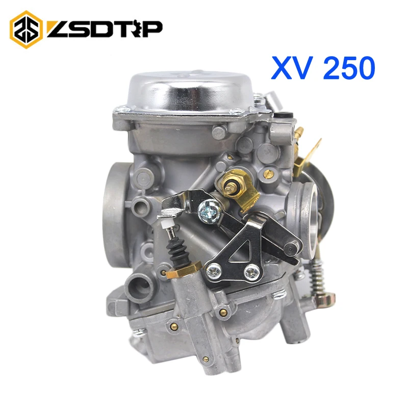 

ZSDTRP XV250 26mm Carburetor Carb For Yamaha Virago 250 V-star 250 Route 66 1988-2014 XV250 95-04 High Performance Aftermarket