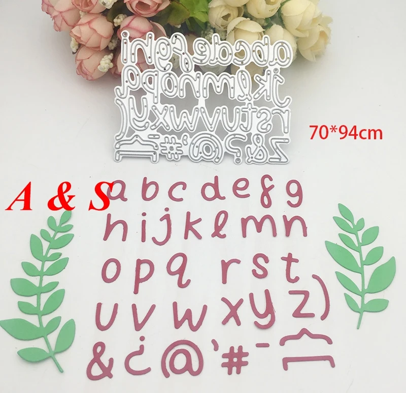  Y321 METAL CUTTING DIES Lower Case Letter Scrapbook card invitation paper craft party decor embossi - 32835104595