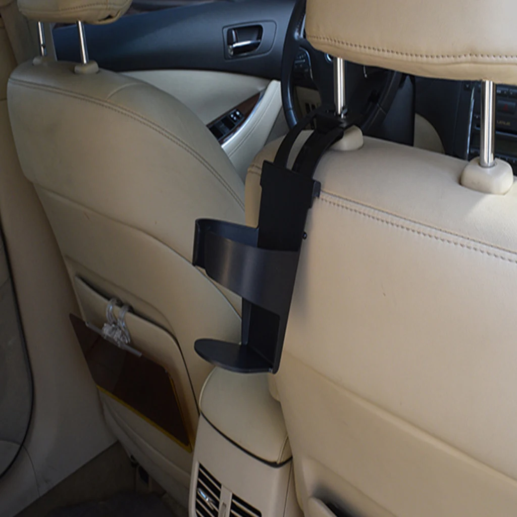 Folding Auto Car Back Seat Table Drink Food Cup Tray Holder Stand Desk In ZX