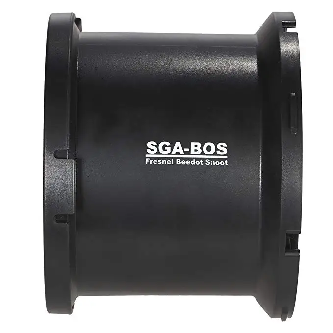 Fomito SGA-BOS 2 раза EV Fresnel Snoot светильник-вспышка с адаптером для CA-SGU и 10 цветными фильтрами