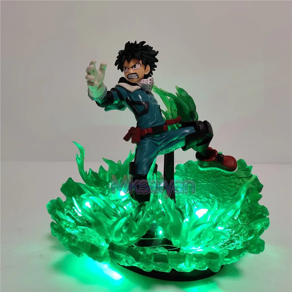 Экшн фигурка моя геройская академия светодиодсветодиодный лампа сделай сам Bakugou