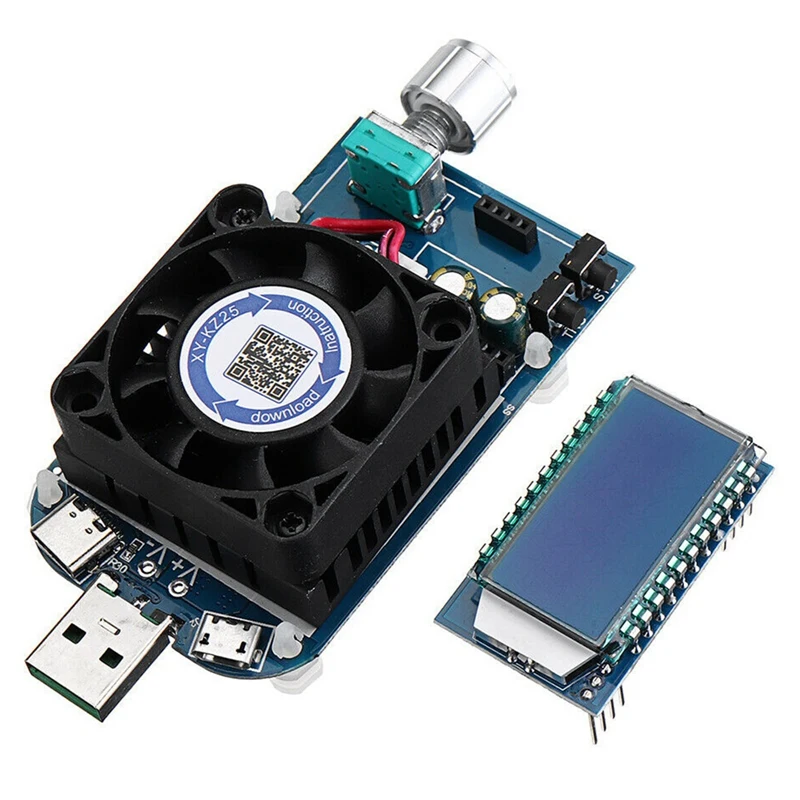 Kz25 25 Вт 4A Usb Интеллектуальный триггер электронная нагрузка Быстрая зарядка Тестер Вольтметр