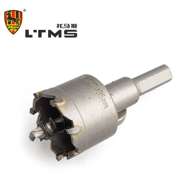 

High quality hardness convenient practical advanced steel material 35mm alloy hole drilling power hand hardware tool fitting