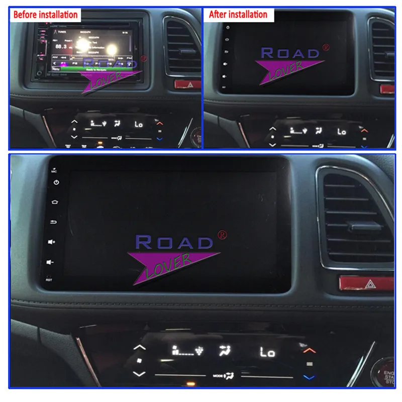 Excellent Roadlover Android 8.1 Car Media Center Player Autoradio For Honda Vezel 2015 Stereo GPS Navigation Magnitol Two Din Video NO DVD 7