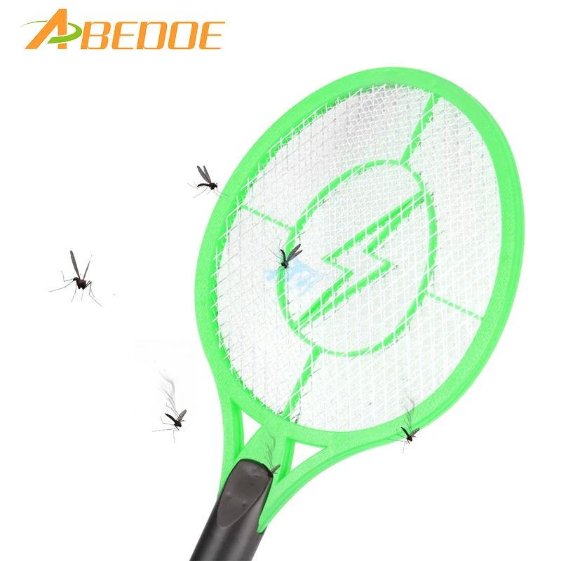 Practical Electric Battery Insect Mosquito Fly Swatter Bug Bat Three