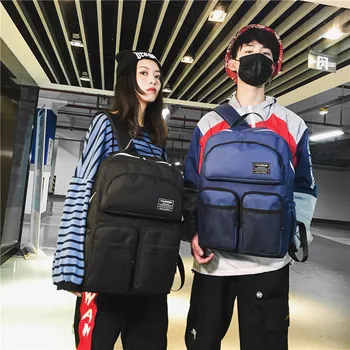 

Tide brand double shoulder bag Korean version of the new street trend men's