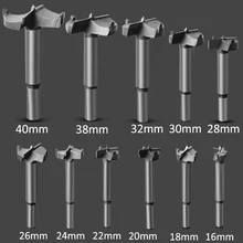 40mm/60mm Woodworking Core Hinge Drill Bit Forstner Auger Drill Bit Set Tungsten Carbide Forstner Drill Bit  for Wood Set