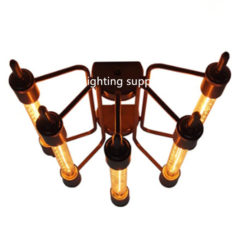

Retro American industry style Heavy metal Art deco cafe bars speed of light ceiling lamps or wall lamps