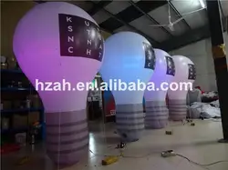 Большой шарик стоя надувные лампочки для рекламы