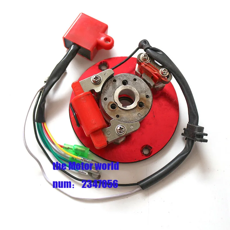 

110cc 125cc 140cc off-road motorcycle horizontal engine refit magneto performance generator rotor stator dirt pit monkey bike
