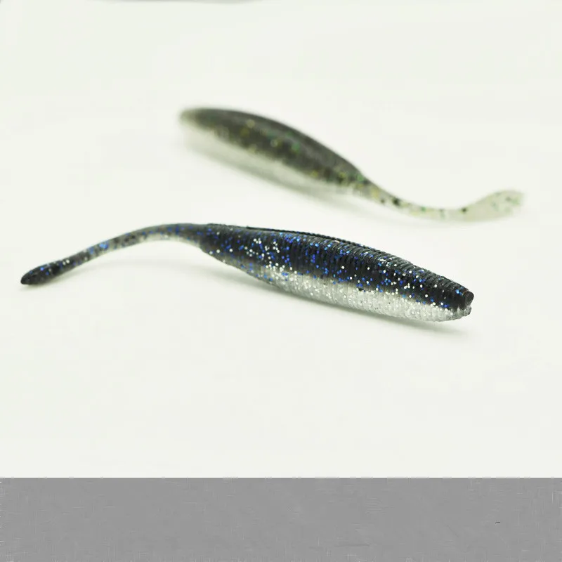 Япония Sway хвост рыбы мягкие искусственные приманки 9 см 4,5 г пластиковая приманка приманки 6 шт. сумка масляной основе силикагель