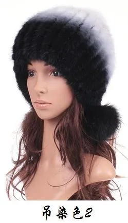 Женская шапка размера плюс, зимняя, норковая, утолщенная, меховая, женская, теплая, вязаная, кожа, Strawhat Millinery, норковая, меховая шапка