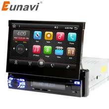 Eunavi Single 1 Din 7 Android 7 1 Quad core font b Car b font PC