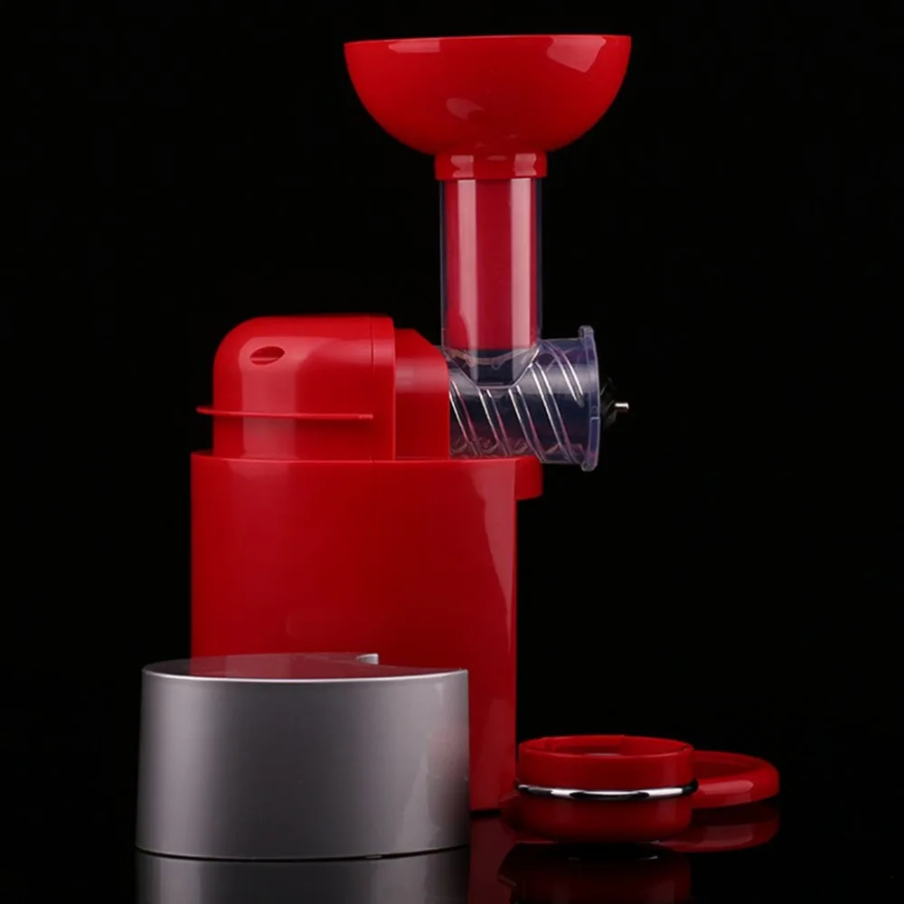  Practical Design DIY Ice Cream Maker Machine Portable Size Household Use Automatic Frozen Fruit Des