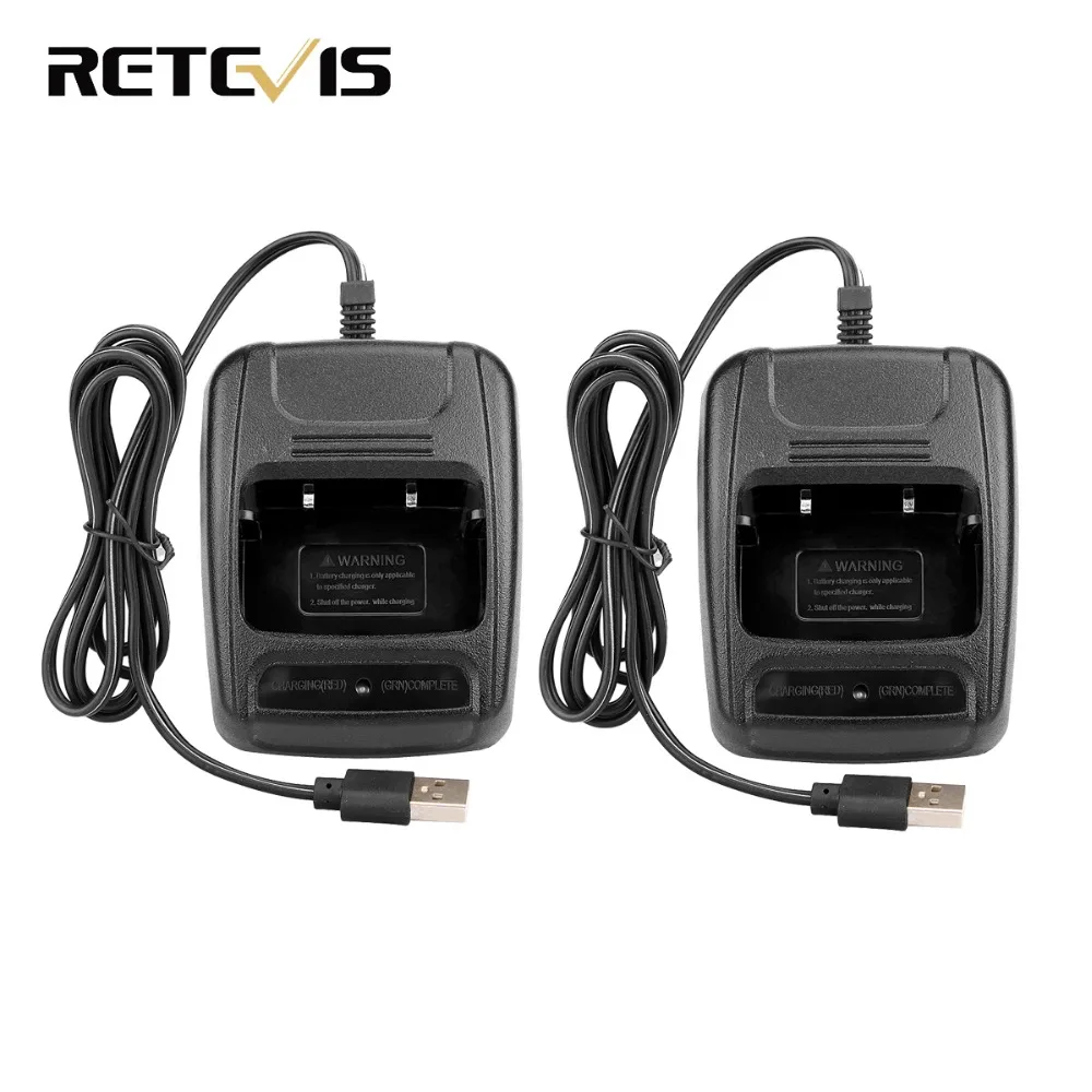 2 шт. USB литий-ионная батарея зарядное устройство для Retevis H777 Baofeng 888S BF-888S двухстороннее радио Walkie Talkie J9104E