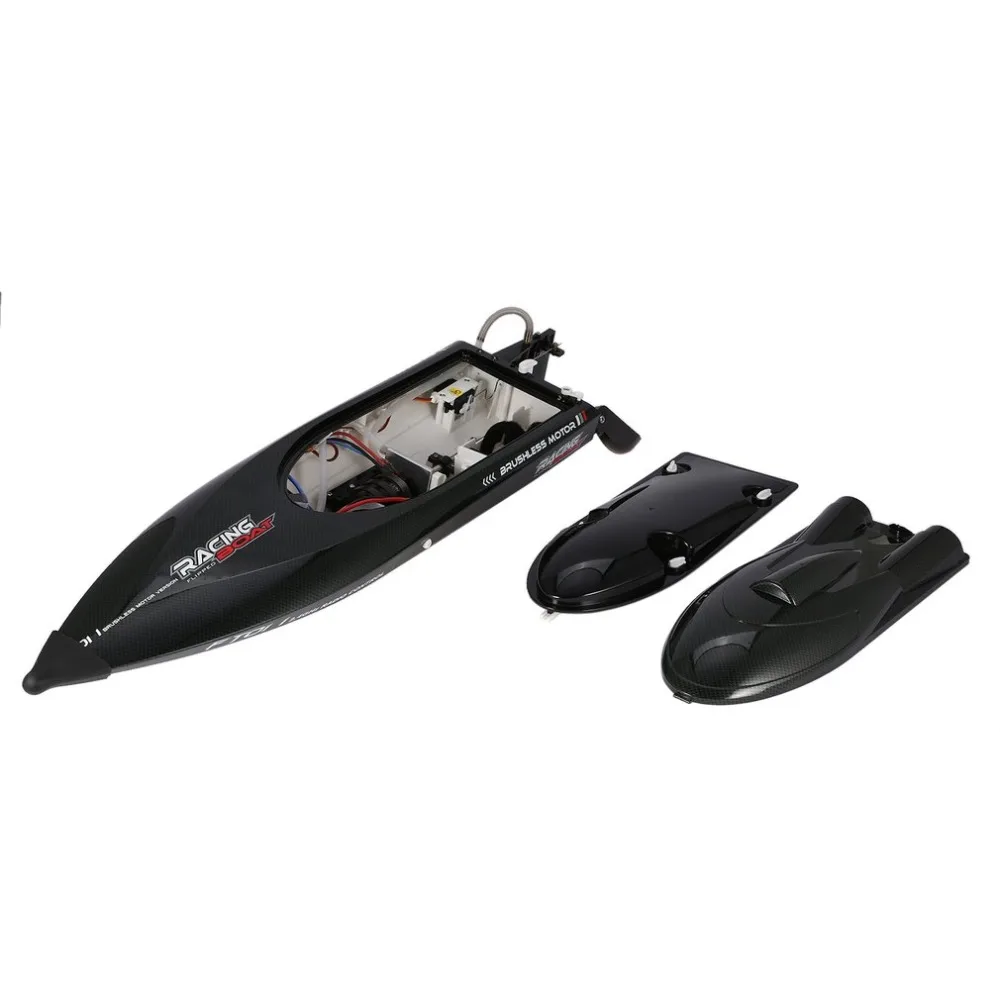 Feilun FT011 65 см 2,4G 2CH RC 55 км/ч высокоскоростная гоночная лодка корабль скоростная лодка с системой водяного охлаждения перевернутый бесщеточный мотор
