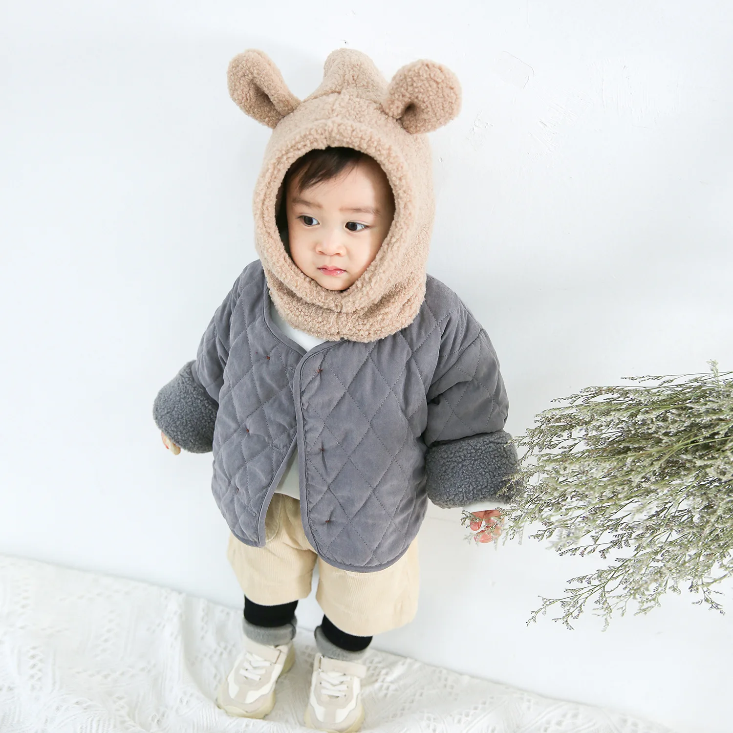 New arrvial baby girl winter coat 1 4Year infant girls jacket and coat