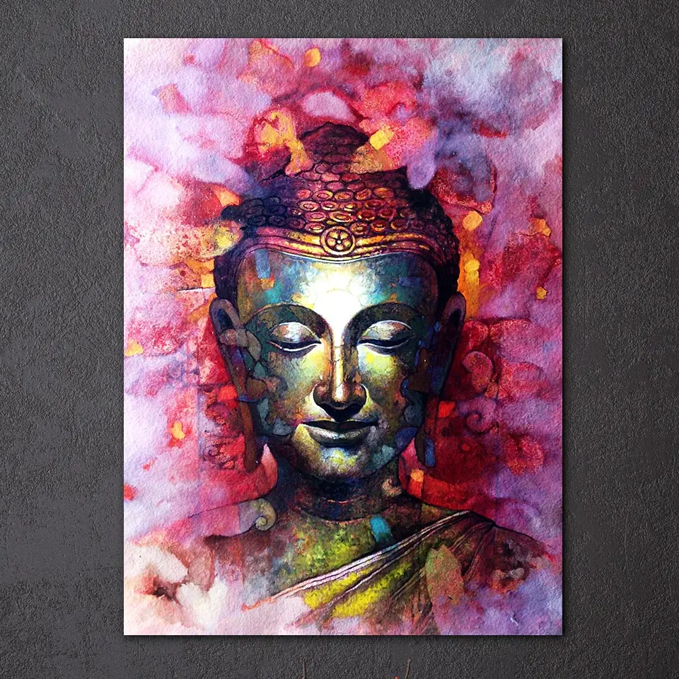 Hd Buddha Painting Wallpaper - AUTO SEARCH IMAGE