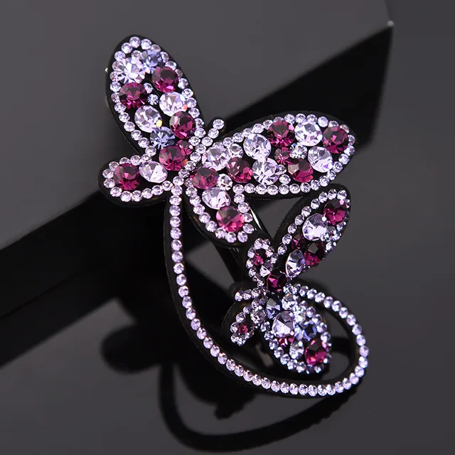 2018 Simple Korean Women Fashion Headwear Butterfly Hair Clips for Girl