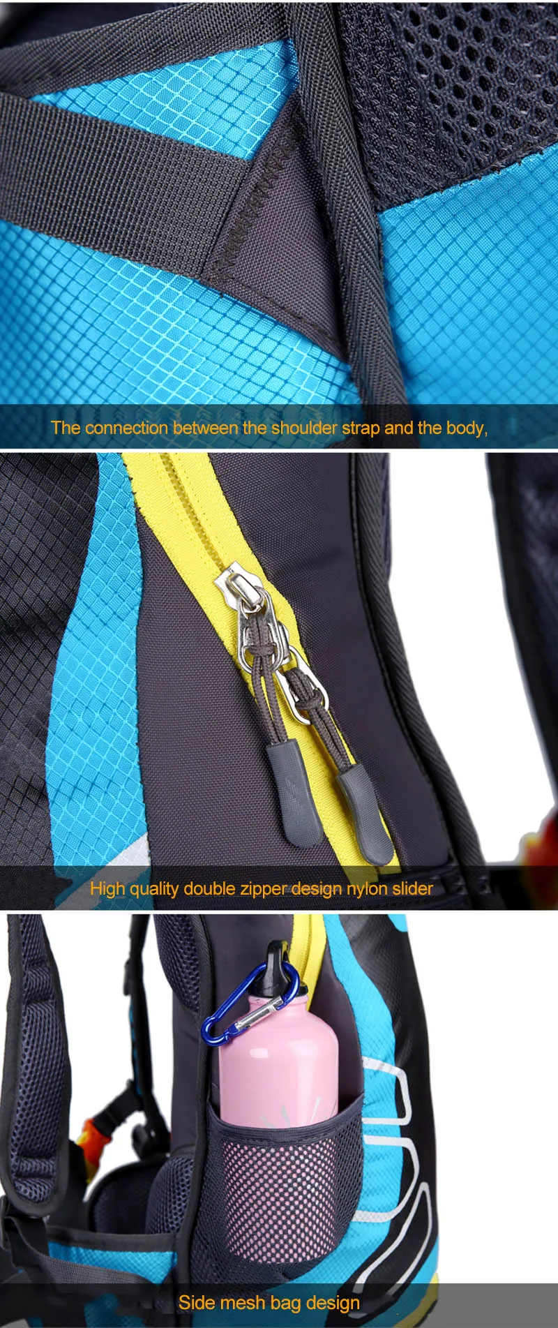 15л сумки для велоспорта баскетбольный сетчатый рюкзак для спорта на открытом воздухе велосипедный походный рюкзак для кемпинга с отражающей полоской
