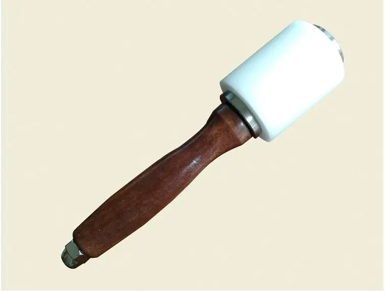 Инструмент «сделай сам», ручной молоток для гравировки кожи, деревянные нейлоновые молотки, используемые для резьбы из воловьей кожи, перфорация, перкуссия