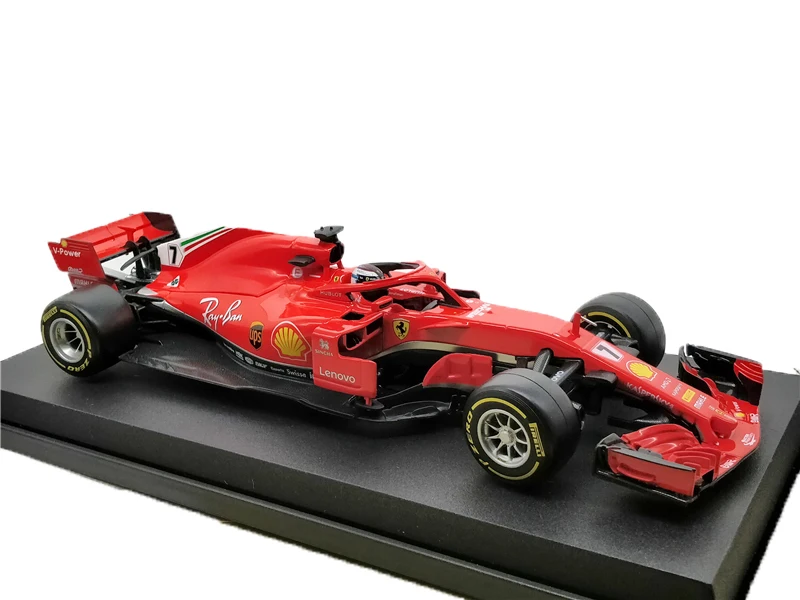 BBurago 1:18 F1 2018 SF71H Formula One литья под давлением модели гоночный автомобиль