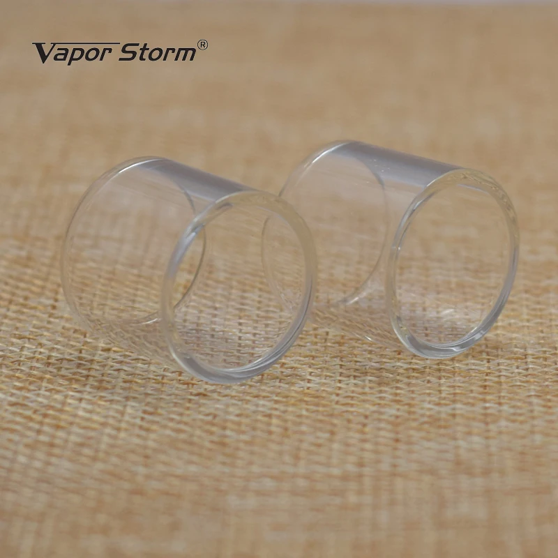 

2pcs/lot Vapor Storm EC II Tank Glass 30w 50w 60w 80 w Tank Glass H1 Dry Herb Wax Glass E Cigarette Atomizer Glass Tube
