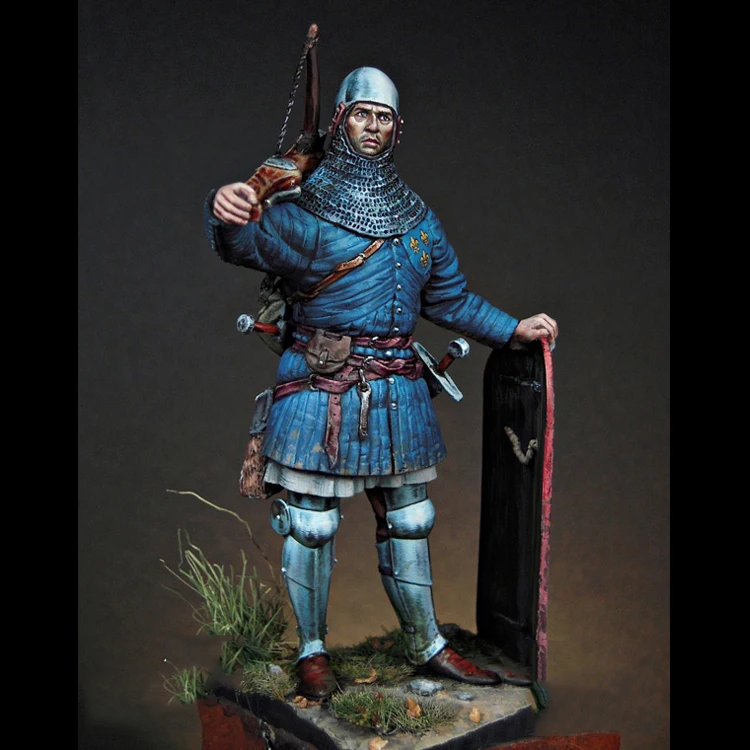 

1/24 Scale Resin Figure French crossbowman